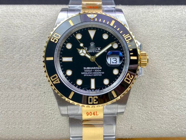 Customized Brand High-End Luxury Automatic Mechanical Watch Inspired by the Submariner Series, Model M126613LN-0002