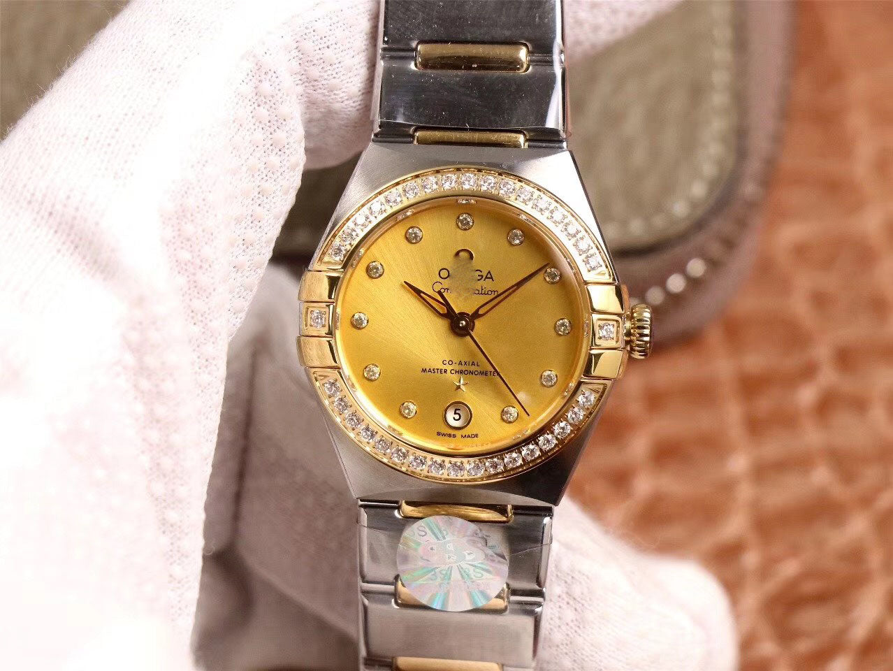 Orologio meccanico automatico di lusso di alta gamma personalizzato ispirato alla serie Constellation, modello 131.25.29.20.58.001
