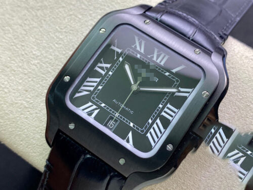 Customized Brand High-End Luxury Automatic Mechanical Watch Inspired by the Santos Series, Model WSSA0039