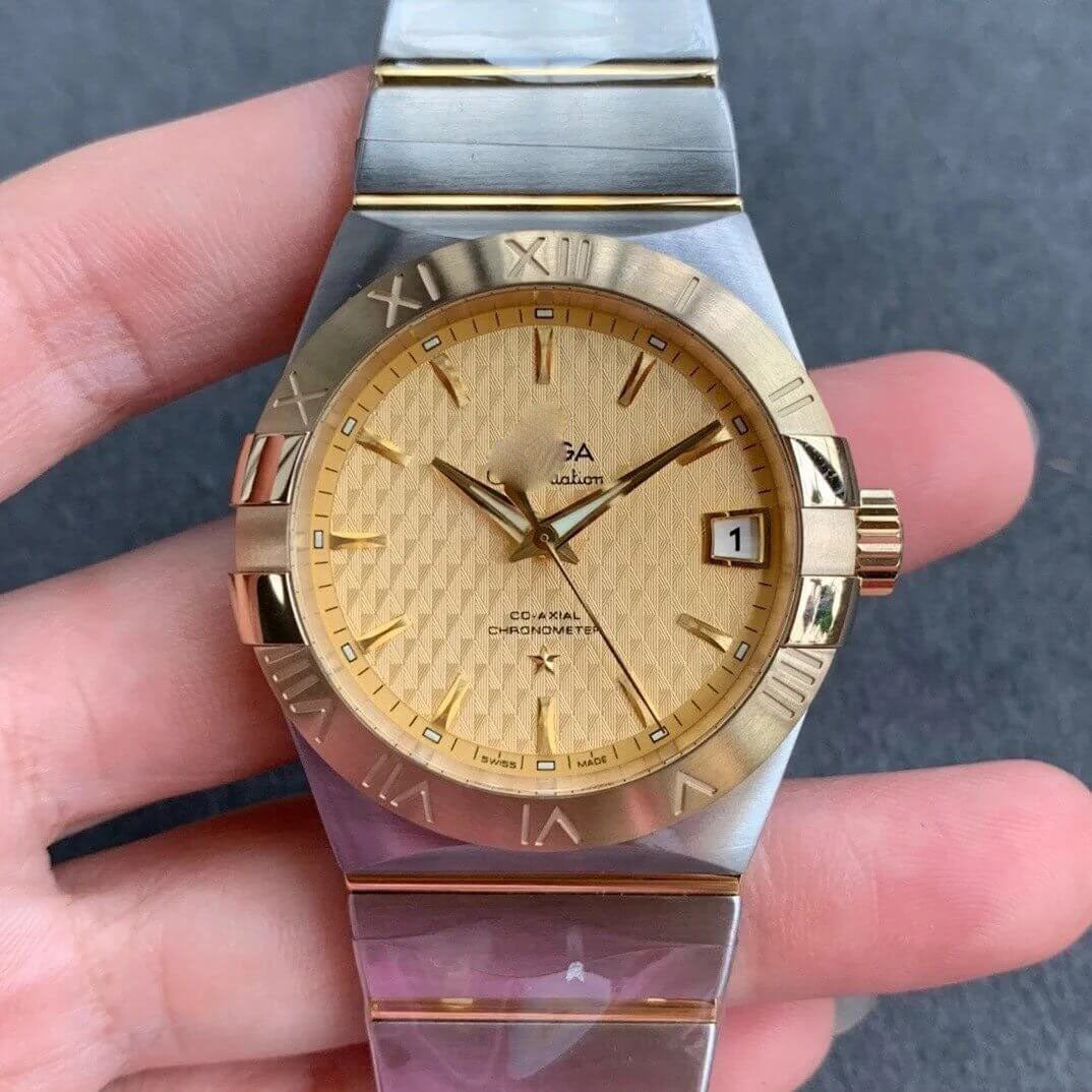 Orologio meccanico automatico di lusso di alta gamma personalizzato ispirato alla serie Constellation, modello 123.20.38.21.08.002