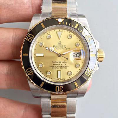 Orologio meccanico automatico di lusso di alta gamma personalizzato ispirato alla serie Submariner, modello 116613LN
