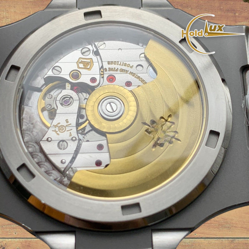 Customized Brand High-End Luxury Automatic Mechanical Watch Inspired by Nautilus Series, Model 5711/1A 010