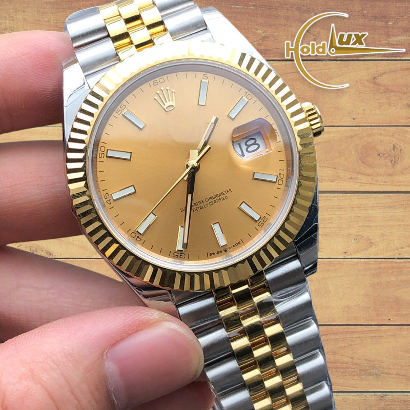 Customized Brand High-End Luxury Automatic Mechanical Watch Inspired by the Datejust Series, Model 126333-0010