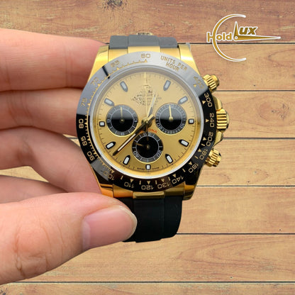 Customized Brand High-End Luxury Automatic Mechanical Watch Inspired by the Daytona Series, Model 116518LN