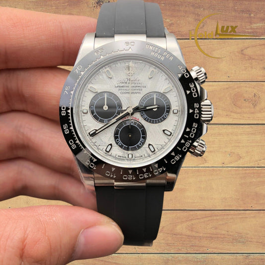 Customized Brand High-End Luxury Automatic Mechanical Watch Inspired by the Daytona Series, Model M116519IN-0027
