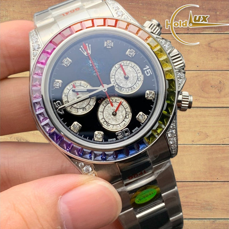 Customized Brand High-End Luxury Automatic Mechanical Watch Inspired by the Daytona Series, Model m116598