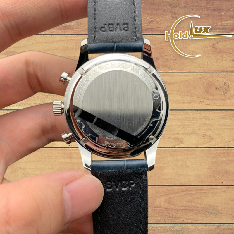 Customized Brand High-End Luxury Automatic Mechanical Watch Inspired by the Portuguese Chronograph Series, Model IW371417
