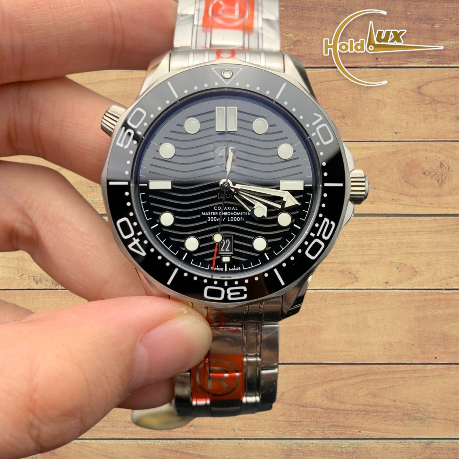 Customized Brand High-End Luxury Automatic Mechanical Watch Inspired by the Seamaster Series, Model  210.30.42.20.01.001
