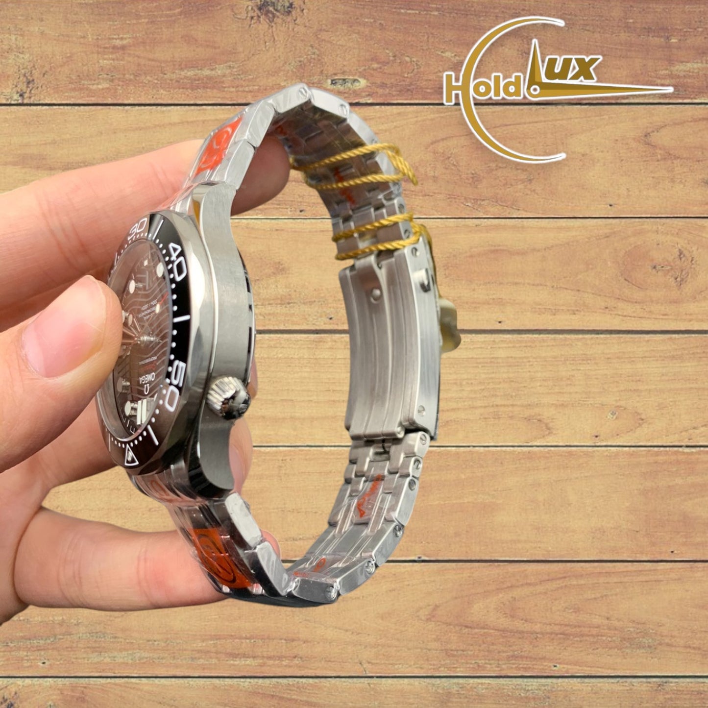 Customized Brand High-End Luxury Automatic Mechanical Watch Inspired by the Seamaster Series, Model  210.30.42.20.01.001