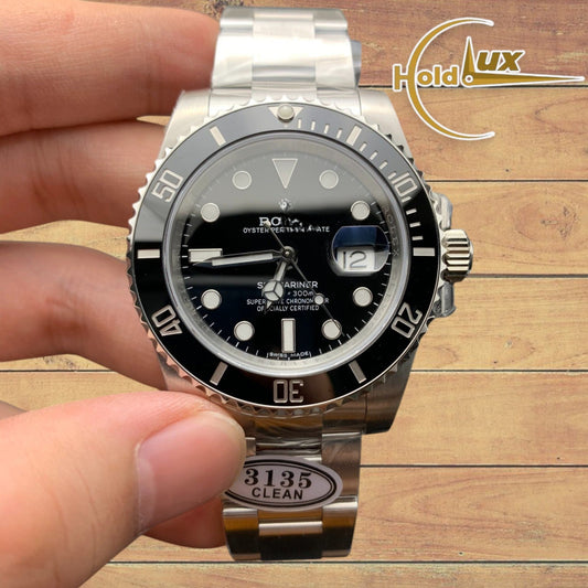 Customized Brand High-End Luxury Automatic Mechanical Watch Inspired by the Submariner Series, Model M11610LN-0001