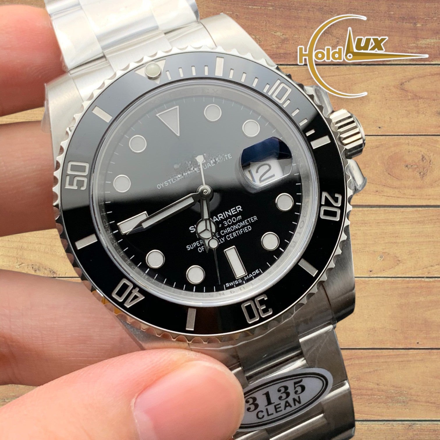 Customized Brand High-End Luxury Automatic Mechanical Watch Inspired by the Submariner Series, Model M11610LN-0001