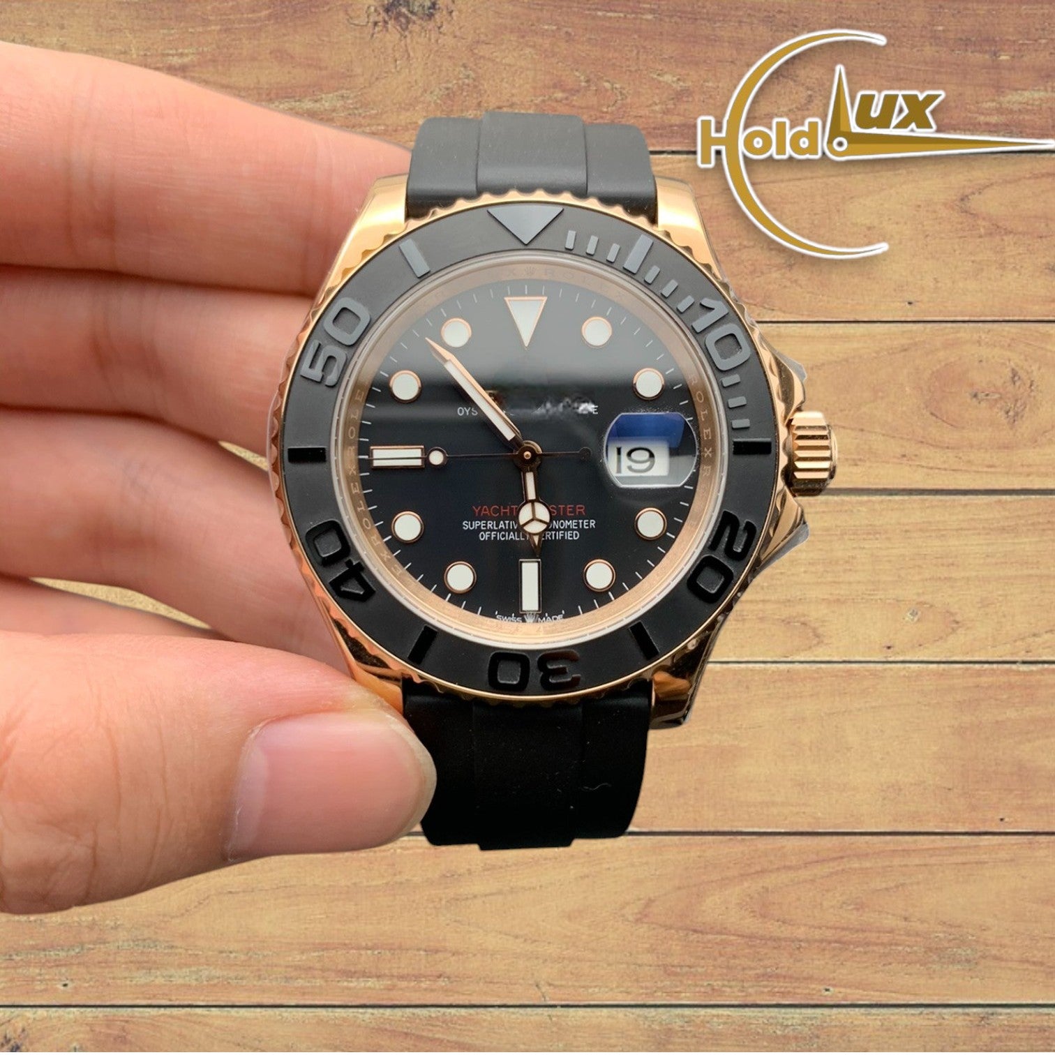 Customized Brand High-End Luxury Automatic Mechanical Watch Inspired by the Yacht-Master Series, M126655-0002