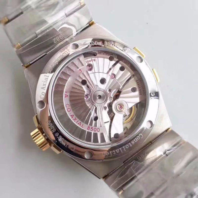Orologio meccanico automatico di lusso di alta gamma personalizzato ispirato alla serie Constellation, modello 123.55.38.21.58.001